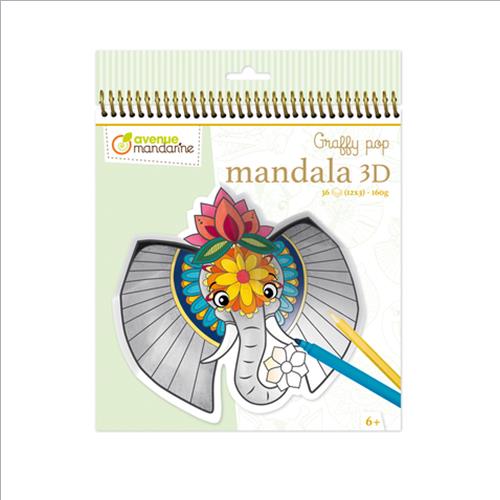 graffy pop mandala 3d savana