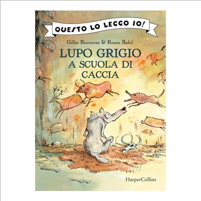 lupo grigio a scuola di caccia